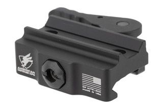 Aluminum B2 Mini ACOG/Prism QD Mount with black anodized finish